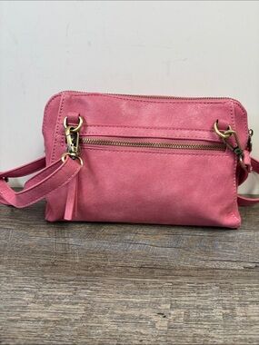 Joy Susan Pink Convertible Crossbody Clutch Bag